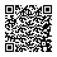 QR-koodi puhelinnumerolle +19787044533