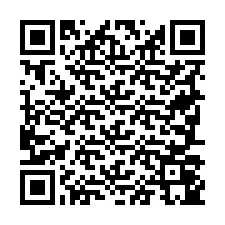 QR-Code für Telefonnummer +19787045332