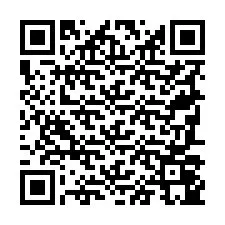 QR-код для номера телефона +19787045350