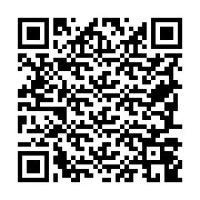 QR Code สำหรับหมายเลขโทรศัพท์ +19787049123