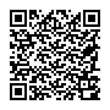 Código QR para número de teléfono +19787100543