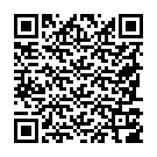 QR Code pour le numéro de téléphone +19787106076