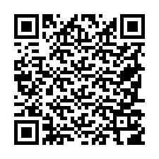 QR Code pour le numéro de téléphone +19787106373