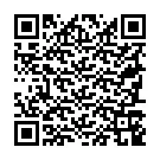 QR Code pour le numéro de téléphone +19787149860