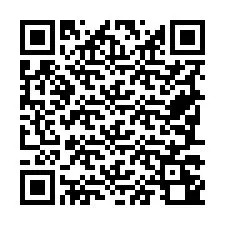 QR Code pour le numéro de téléphone +19787240137