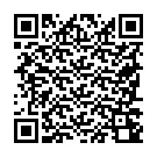 Código QR para número de telefone +19787240276