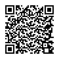 Codice QR per il numero di telefono +19787240336