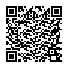 Código QR para número de telefone +19787240356