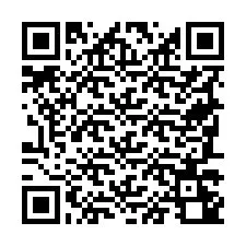 QR Code สำหรับหมายเลขโทรศัพท์ +19787240546