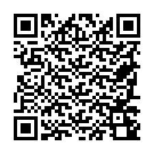 Código QR para número de teléfono +19787240747