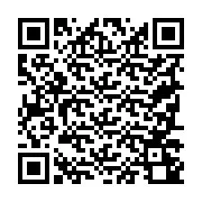 Kode QR untuk nomor Telepon +19787240771