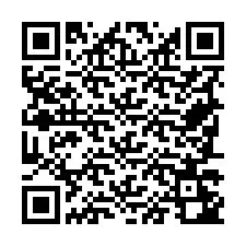 Codice QR per il numero di telefono +19787242597