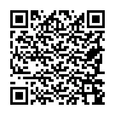 Código QR para número de teléfono +19787244627