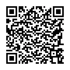 QR-код для номера телефона +19787568011