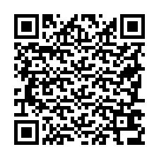 Kode QR untuk nomor Telepon +19787636222