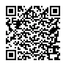 Codice QR per il numero di telefono +19787638953