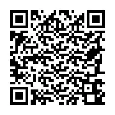 Código QR para número de teléfono +19787640007