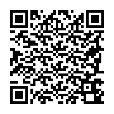 Código QR para número de teléfono +19787640122