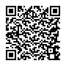 QR код за телефонен номер +19787640178