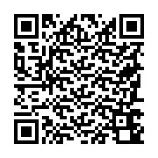 Kode QR untuk nomor Telepon +19787640256