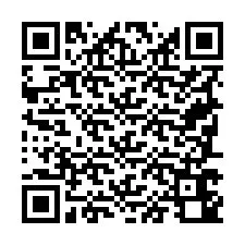 QR kód a telefonszámhoz +19787640265