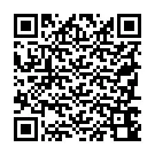 電話番号のQRコード +19787640270
