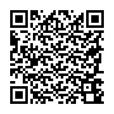 Código QR para número de teléfono +19787640312