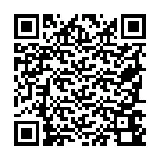 QR-Code für Telefonnummer +19787640363