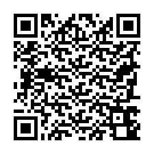 QR-Code für Telefonnummer +19787640445