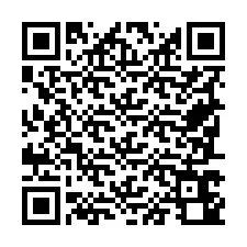 Kode QR untuk nomor Telepon +19787640477