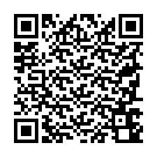 Código QR para número de teléfono +19787640570