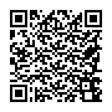 QR-Code für Telefonnummer +19787640627