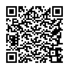 QR kód a telefonszámhoz +19787640823