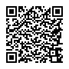 QR код за телефонен номер +19787640836