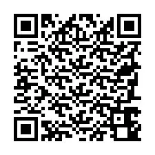 QR Code pour le numéro de téléphone +19787640844