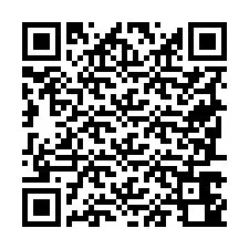 Código QR para número de teléfono +19787640876