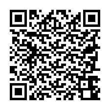 QR Code pour le numéro de téléphone +19787640878