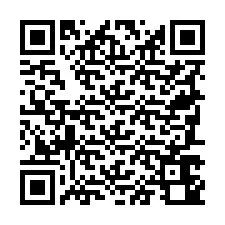 QR Code สำหรับหมายเลขโทรศัพท์ +19787640944