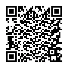 Código QR para número de telefone +19787641371