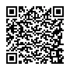 QR Code pour le numéro de téléphone +19787641372