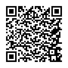 QR Code pour le numéro de téléphone +19787641373