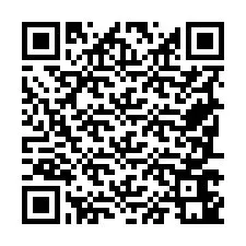 Código QR para número de teléfono +19787641377