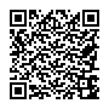 Codice QR per il numero di telefono +19787642037