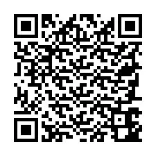 Código QR para número de telefone +19787642084