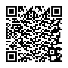 Código QR para número de teléfono +19787642464