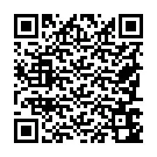 Código QR para número de teléfono +19787642537