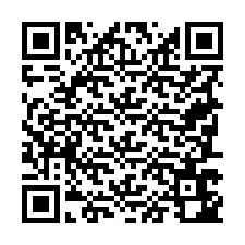 QR Code pour le numéro de téléphone +19787642565