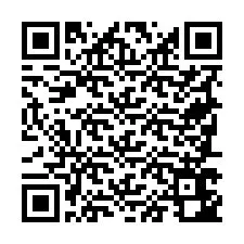 Código QR para número de telefone +19787642696