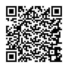 Kode QR untuk nomor Telepon +19787642838