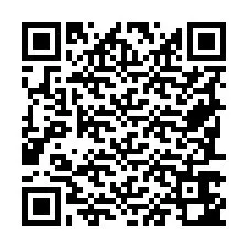 Código QR para número de telefone +19787642867